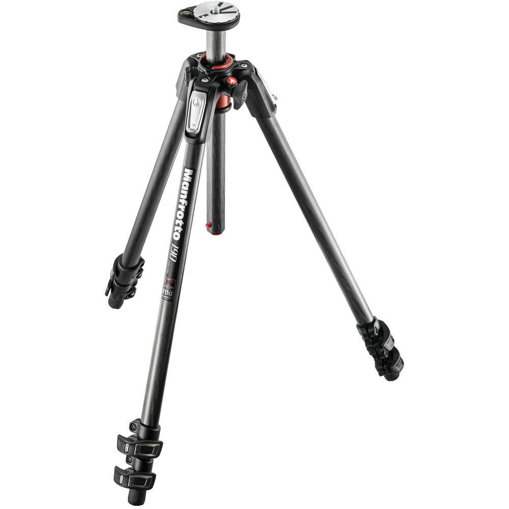 Trípode de Carbono Manfrotto MT190CXPRO3 (solo cuerpo)