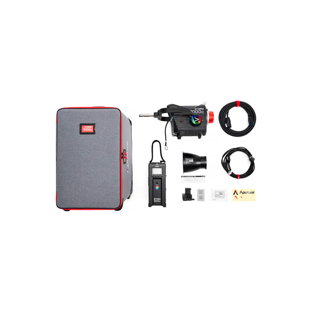 Luz Led Aputure STORM 1000C monolight Blair-CG con Reflector