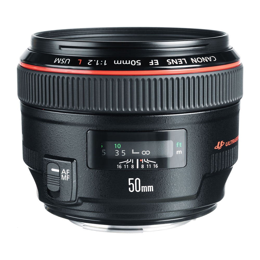 Lente Canon EF 50mm f/1.2L USM – WM FOTO & VIDEO
