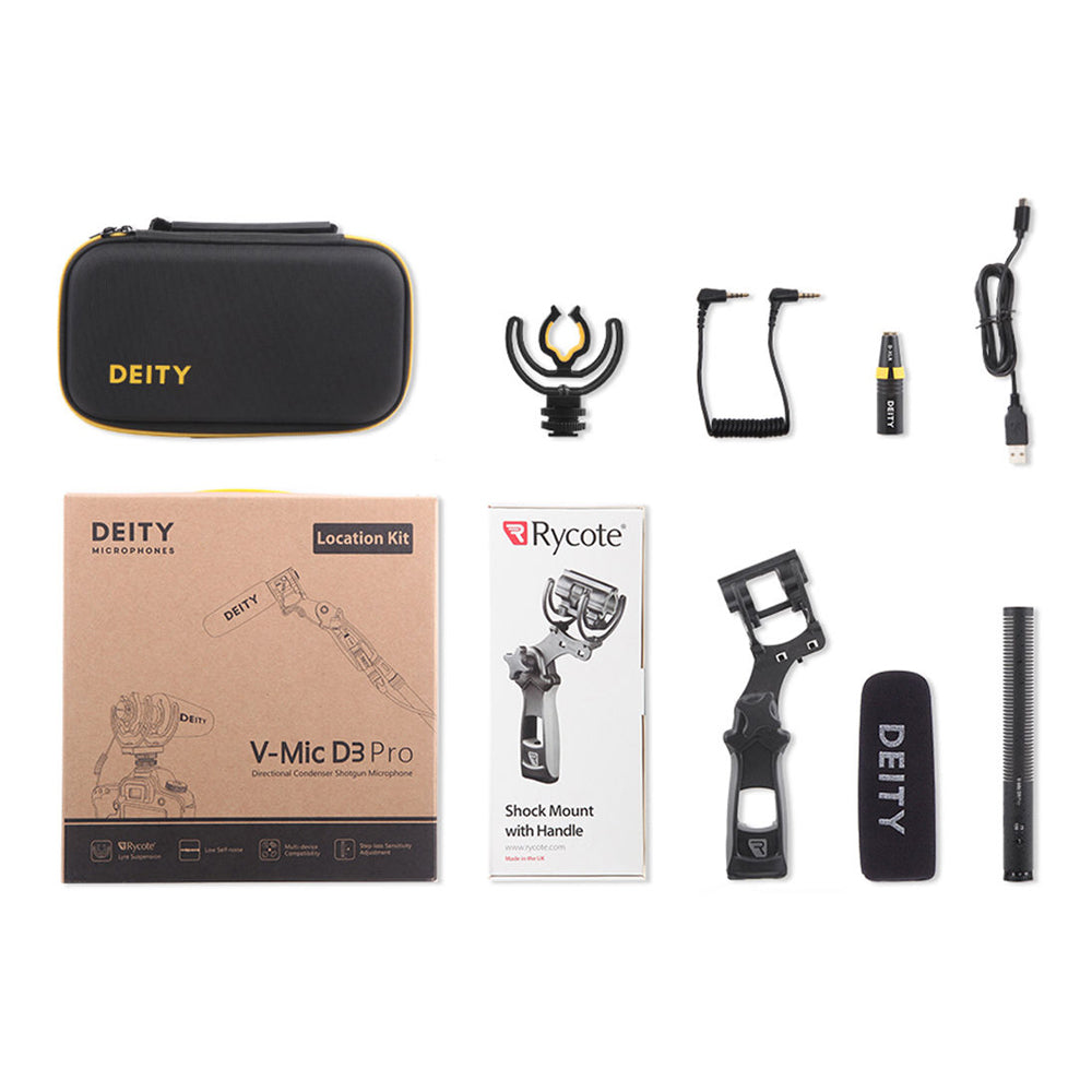 Micrófono Direccional Deity Vmic D3 Pro