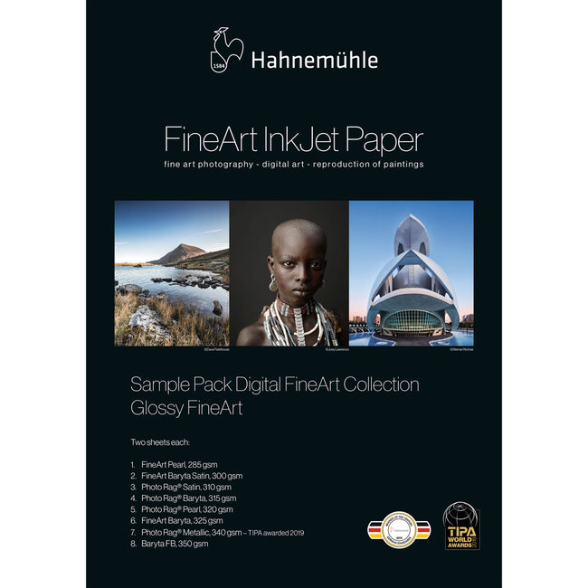 Sample Pack Hahnemuhle FineArt Glossy A4