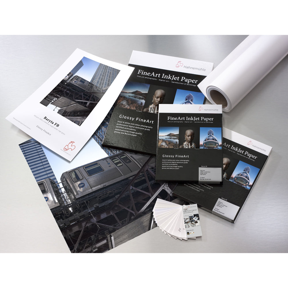 Papel Fotográfico Hahnemuhle FineArt Baryta FB A2, 25 Hojas