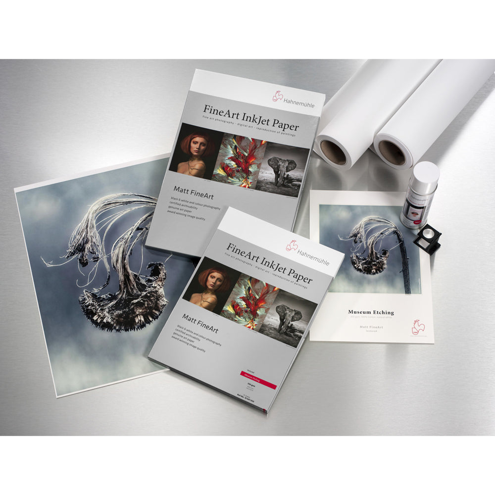 Rollo Fotográfico Hahnemuhle FineArt Museum Etching de 24''x12mt.