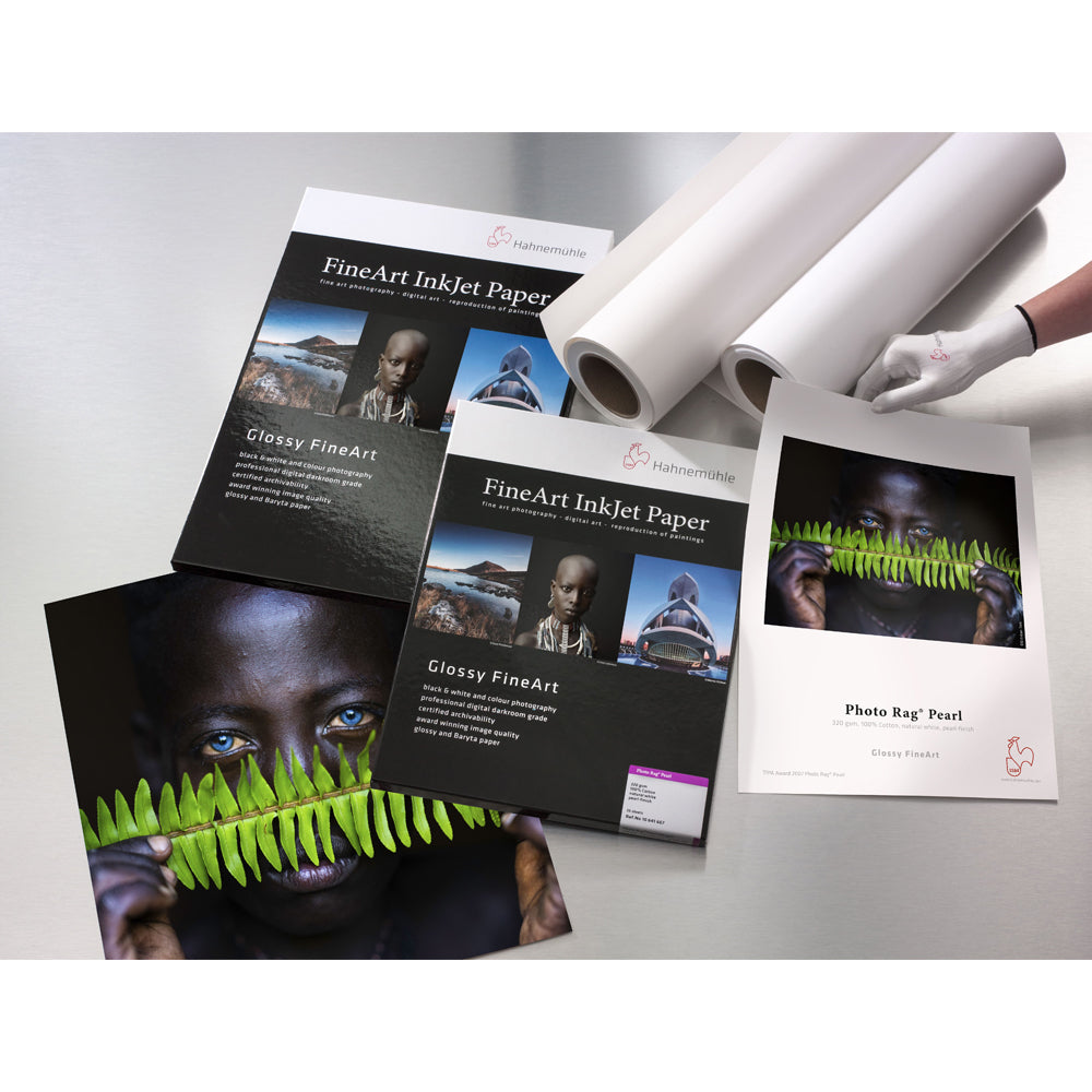 Rollo Fotográfico Hahnemuhle FineArt Photo Rag Pearl de 24''x12mt.