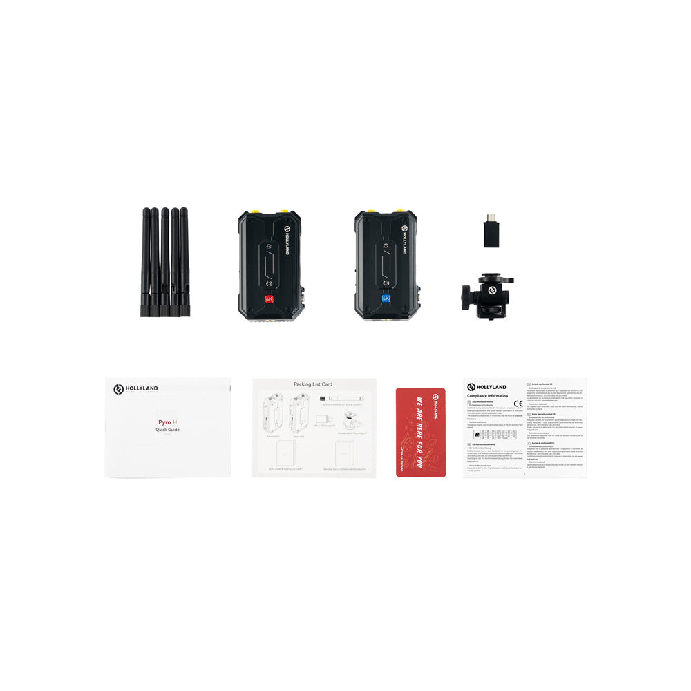 Sistema de Transmisión de Video Hollyland Pyro H