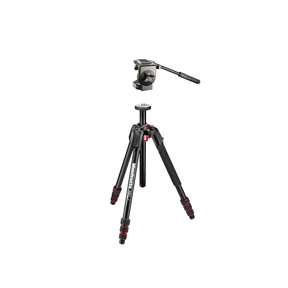 Tripode Manfrotto MT190GOA4TB con Cabeza de Video 128RC