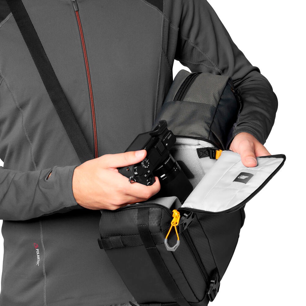 Mochila para Cámaras Lowepro Slingshot SL 250 AW II (Gris) (10 lt)