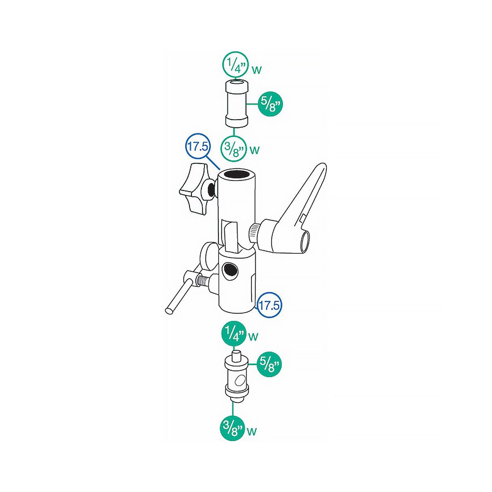 Adaptador Manfrotto 026