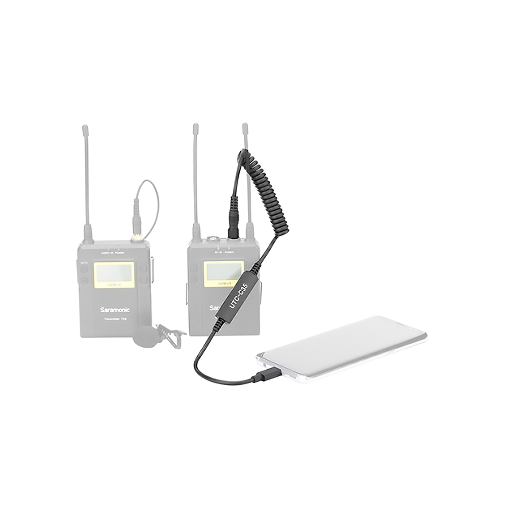 Saramonic UTC-C35 Cable Adaptador 3.5mm TRS Macho a USB-C