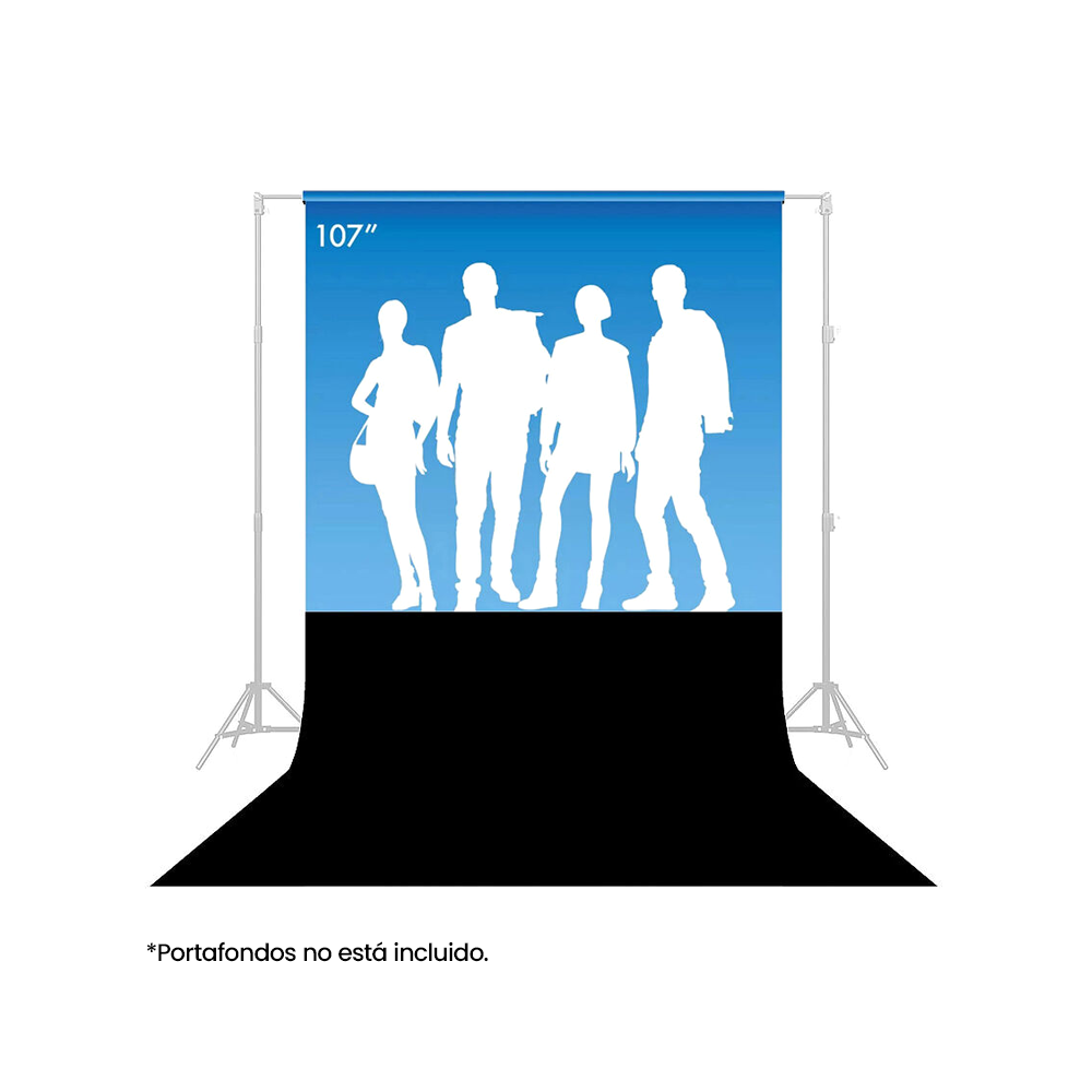 Fondo de Cartulina Savage Nr. 20 'Super Black'