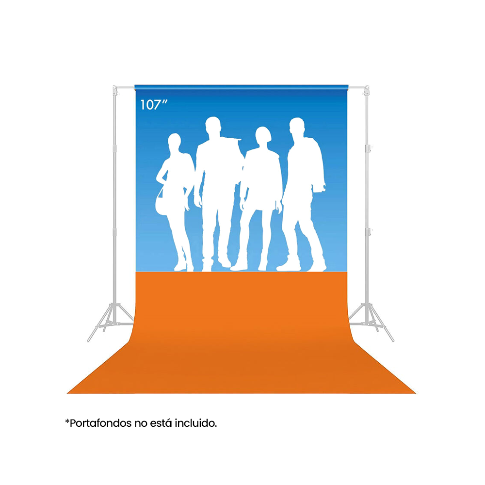 Fondo de Cartulina Savage Nr. 24 'Orange'