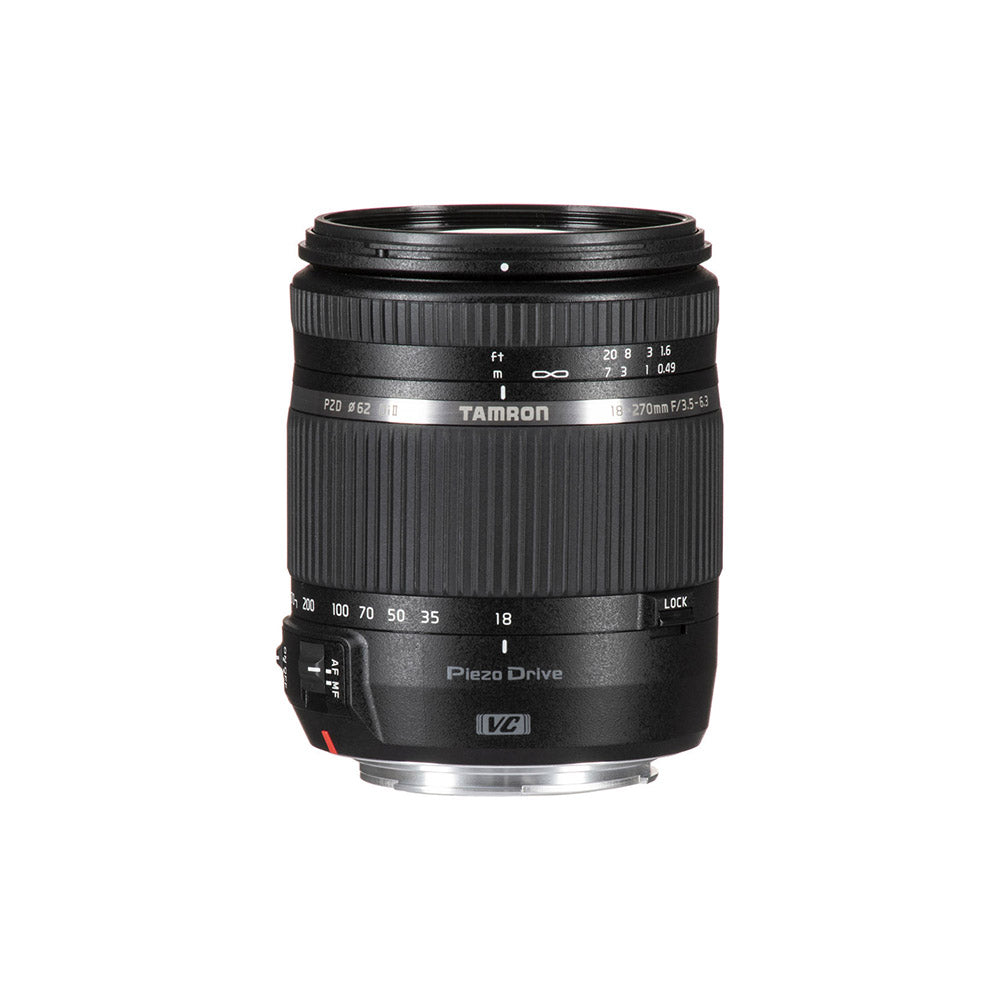 Lente Tamron 18-270mm f/3.5-6.3 Di II VC PZD Tungsten (Montura Canon EF)