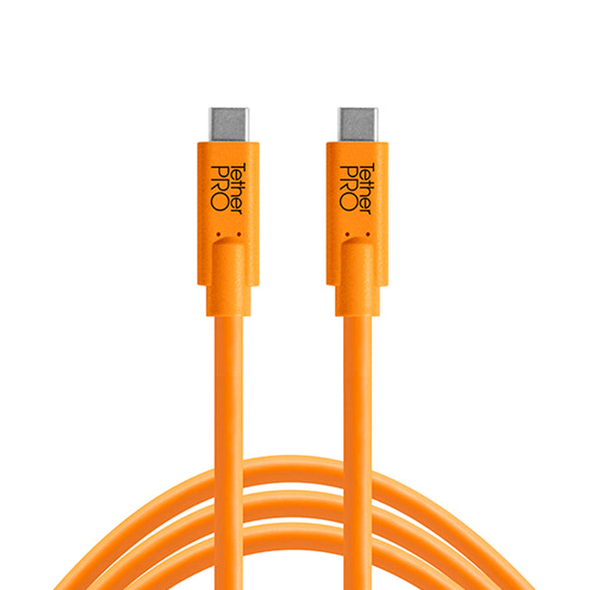 Cable Tether Tools CUC15-ORG USB 3.0 de Tipo C Macho a Tipo C Macho