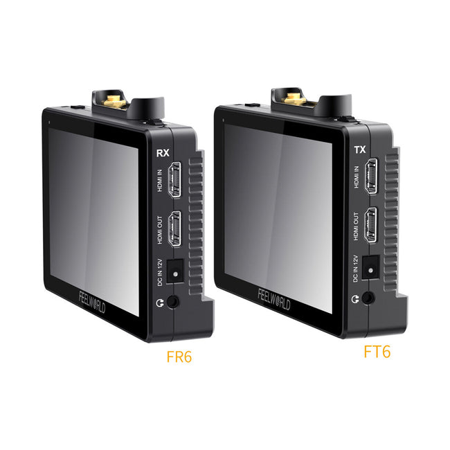 Monitor Transmisor de Video FeelWorld FT6 FR6 de 5.5" con Pantalla Táctil 4K HDMI