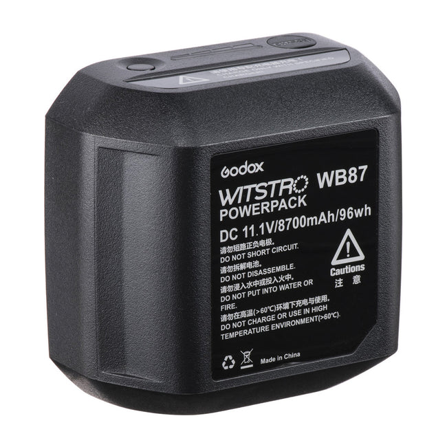 Batería Godox WB87 para Flash Witstro Godox AD600 Todo en Uno