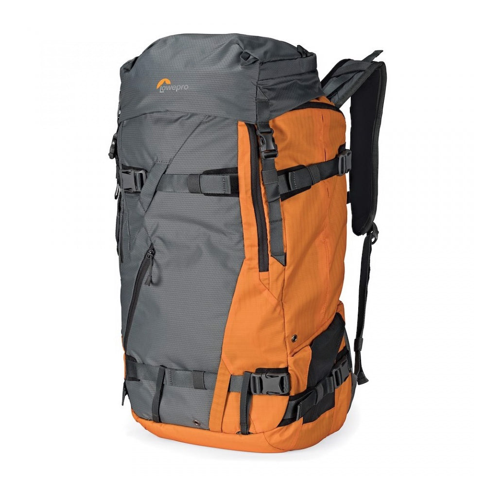 Mochila Lowepro Powder 500 AW (Naranja/Gris)