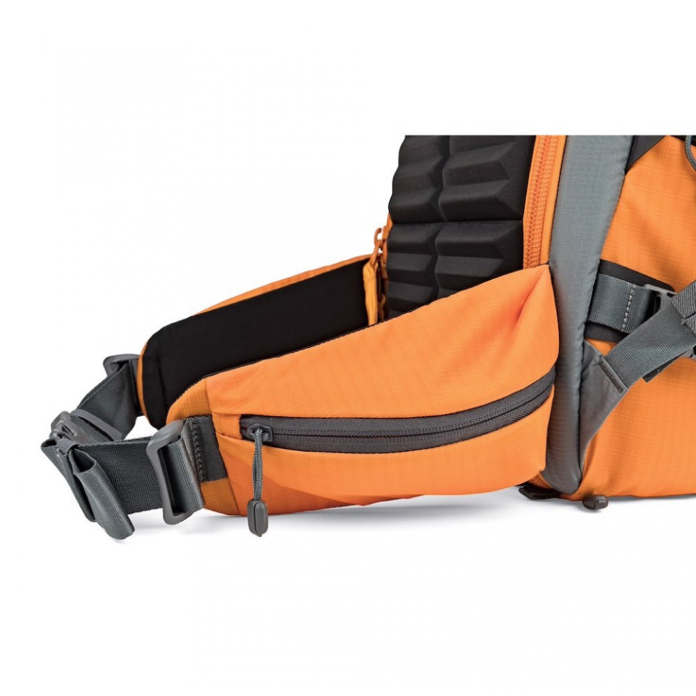 Mochila Lowepro Powder 500 AW (Naranja/Gris)