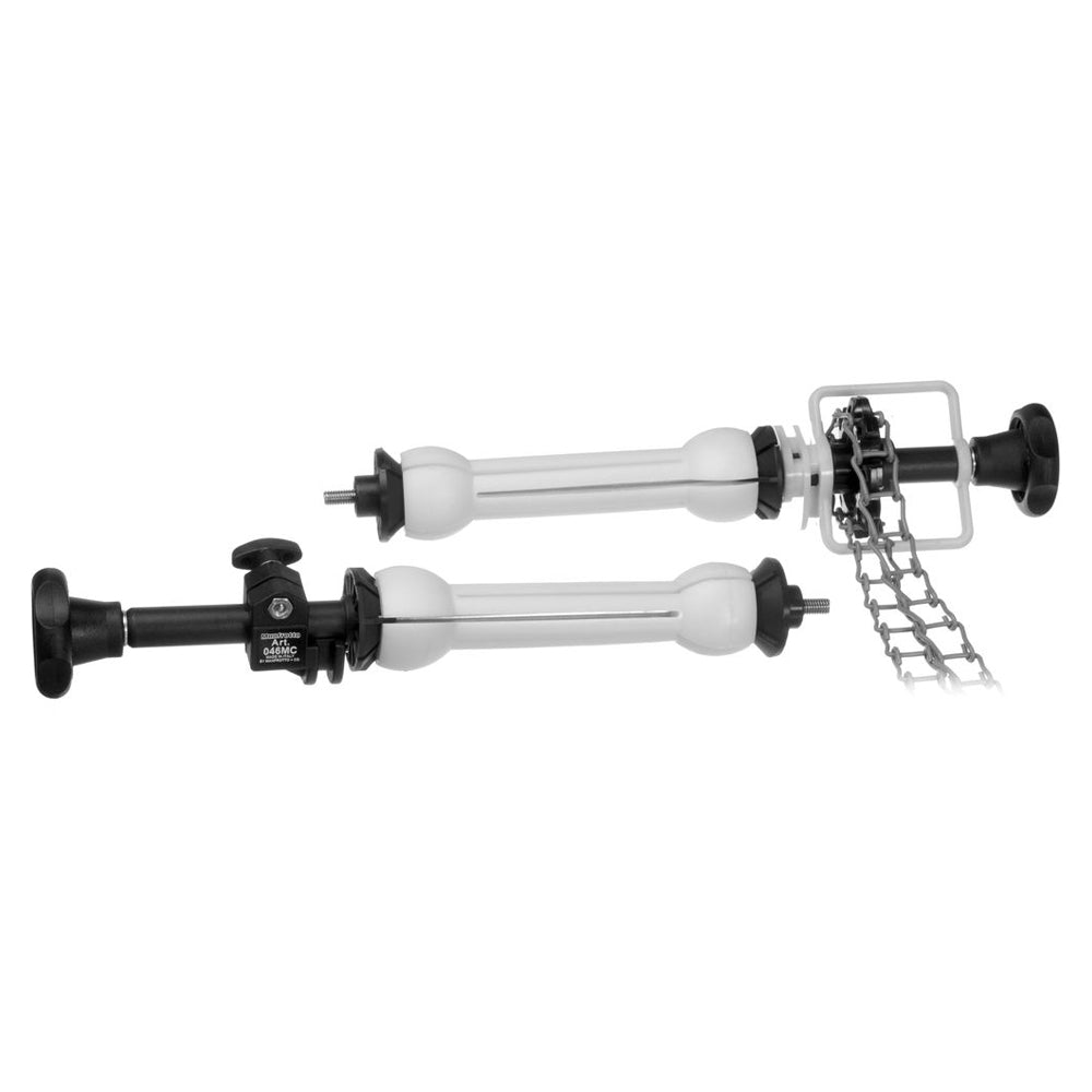 Juego de Cadena Manfrotto 046MCG para Portafondo Empotrable (Gris)