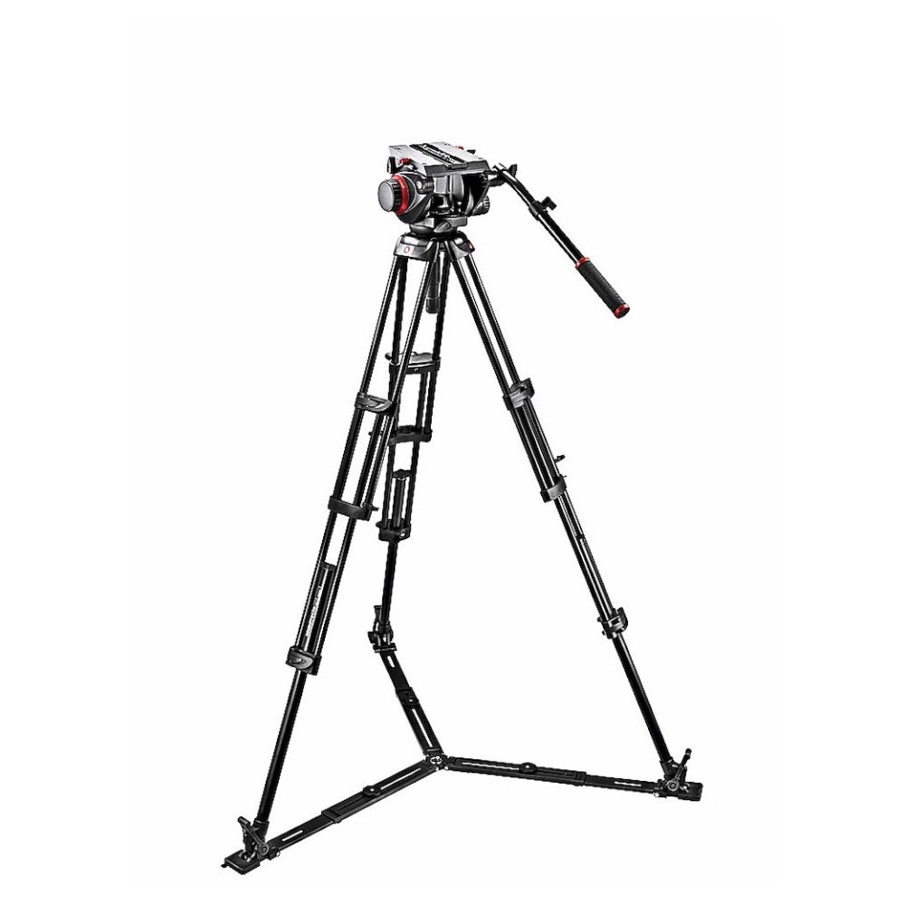 Trípode de Video de Aluminio Manfrotto 509HD,545GBK