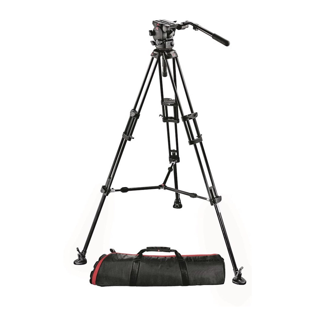 Trípode de Video de Aluminio Manfrotto 526,545BK