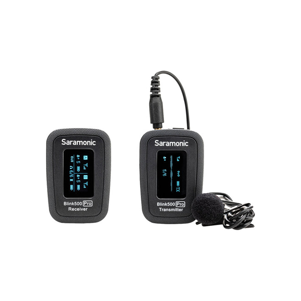 Sistema de Micrófono Inalámbrico Omni Lavalier Saramonic Blink 500 Pro B1 (2,4 GHz)
