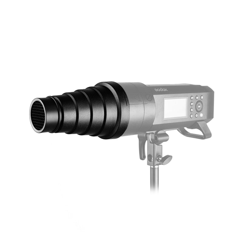Snoot Godox SN-04 para Flash Portable Godox Witstro AD400PRO de 400W portátil y todo en uno