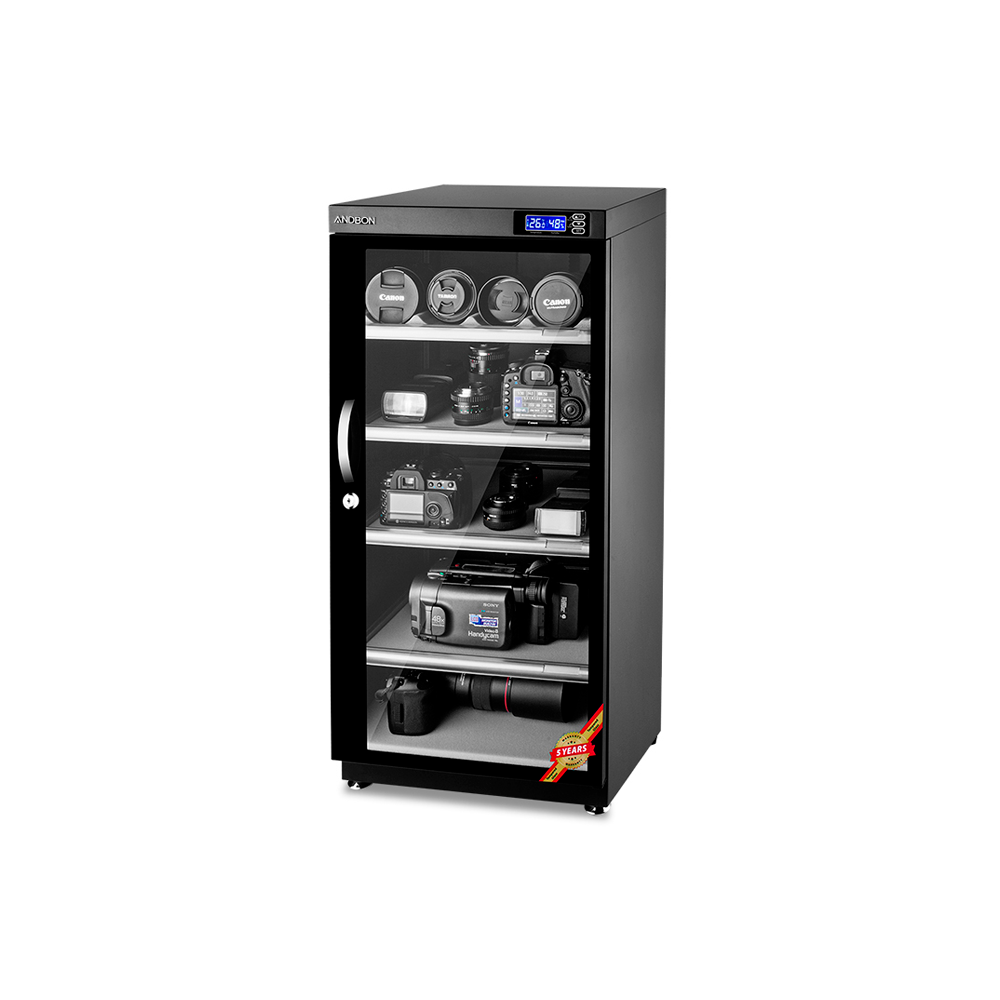 Andbon DS-125S Gabinete Deshumedecedor de 125L (Negro)