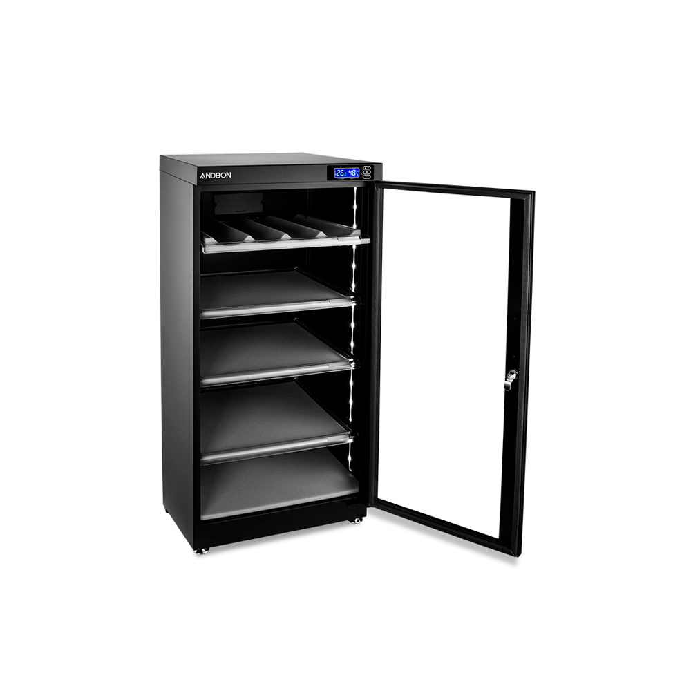 Andbon DS-125S Gabinete Deshumedecedor de 125L (Negro)