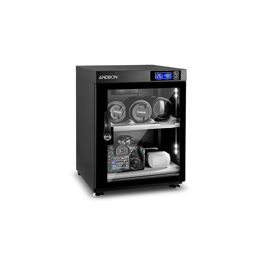 Andbon DS-35S Gabinete Deshumedecedor de 35L (Negro)