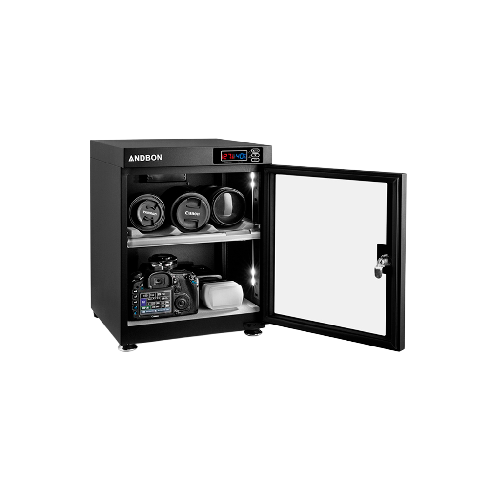 Andbon DS-35S Gabinete Deshumedecedor de 35L (Negro)