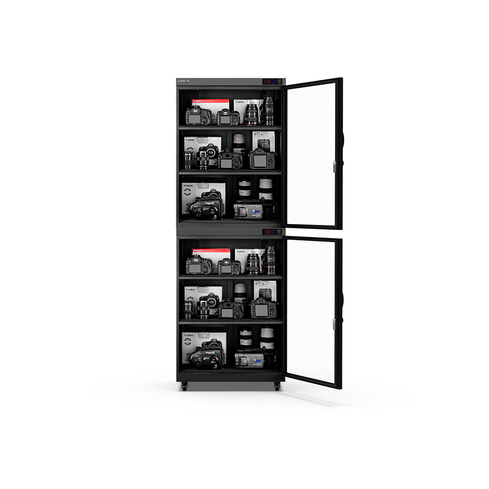 Andbon DS-460S Gabinete Deshumedecedor de 460L (Negro)