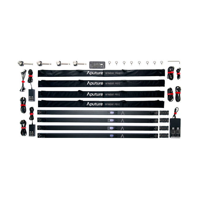 Kit Aputure INFINIBAR PB12 RGB (4', kit de 4 luces)