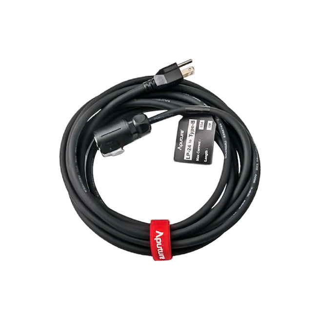 Cable AC para Aputure Electro Storm LP-24 tipo-B 15A 6 m