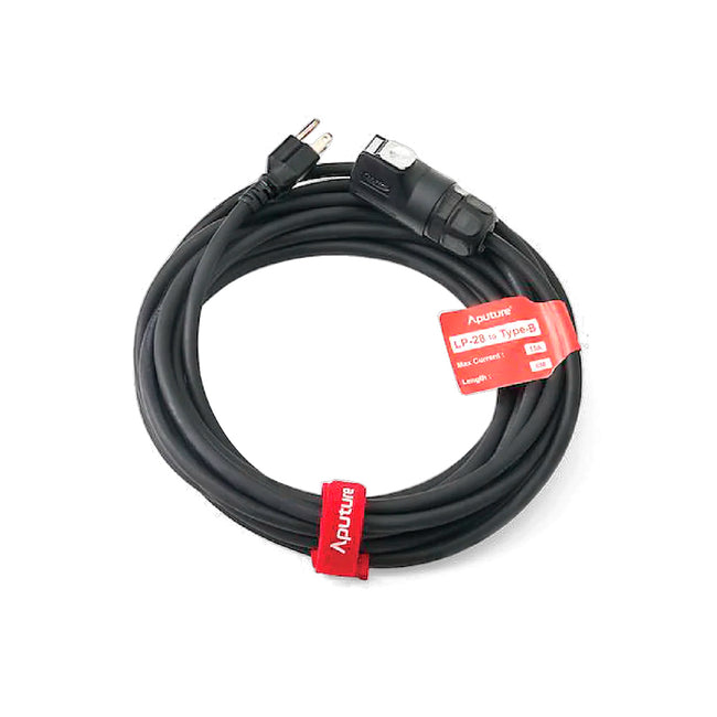 Cable AC Aputure Electro Storm LP-28 tipo-B 15A 6 m