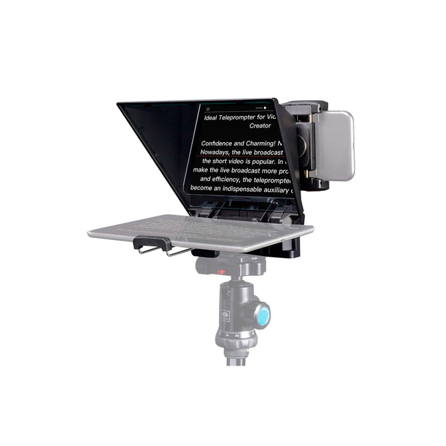 Teleprompter Portátil FeelWorld TP2A de 8" para Celulares/Tablet/Cámara