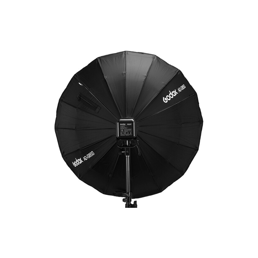 Softbox Parabólico Godox de 85 plateado para AD400Pro