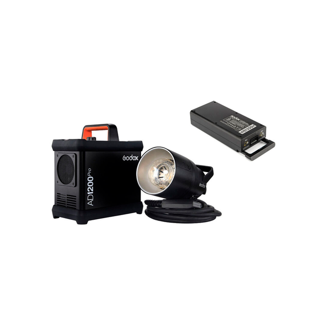 Flash Godox AD1200Pro con Batería de alta capacidad WB1200H