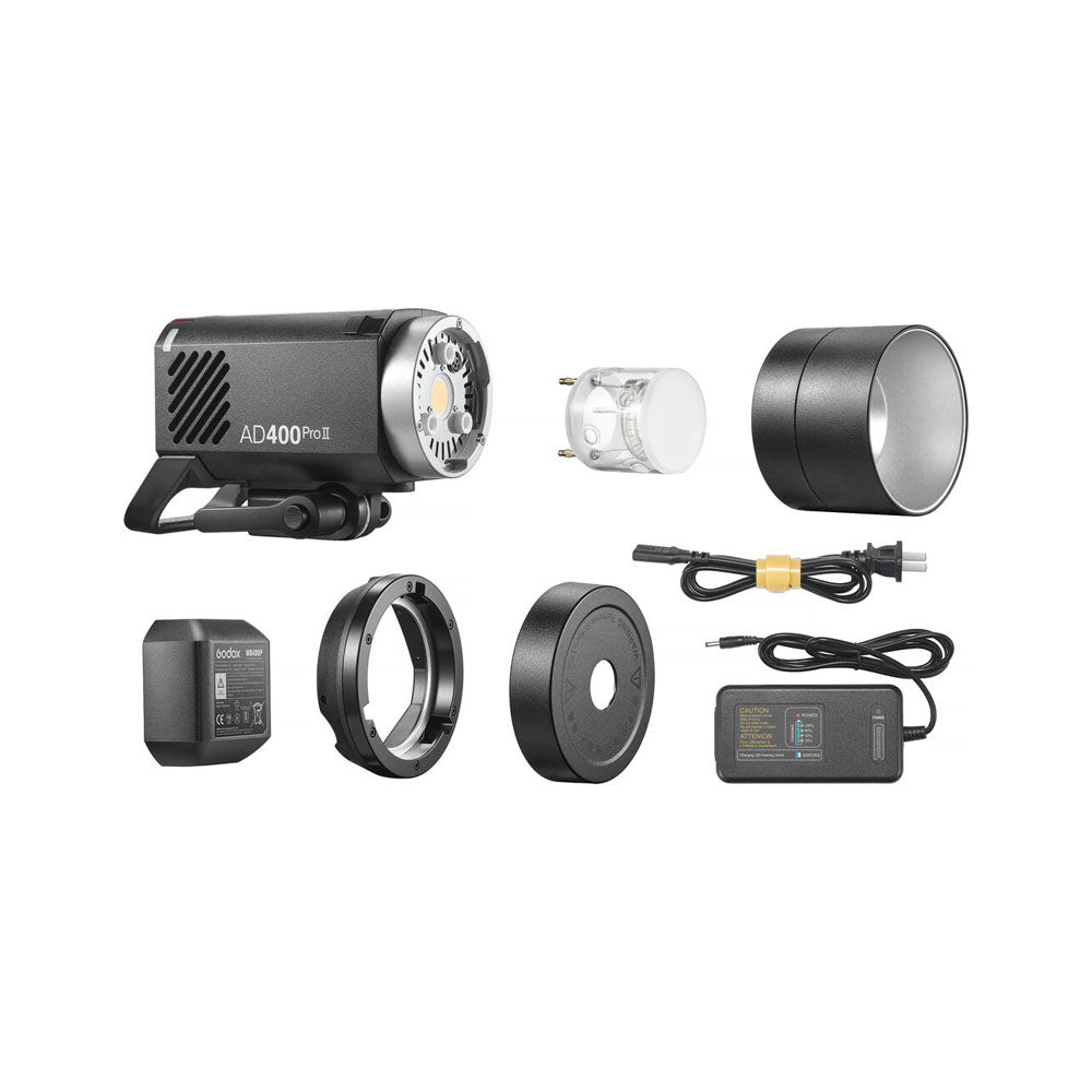 Flash Witstro Godox AD400PRO II Portátil y Todo en Uno
