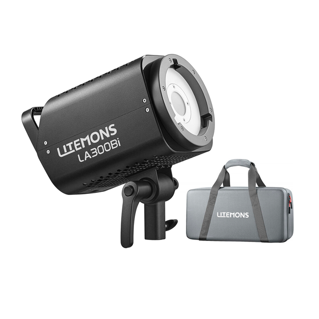 Luz LED Godox Litemons LA300BI Bi-color Kit (Black)
