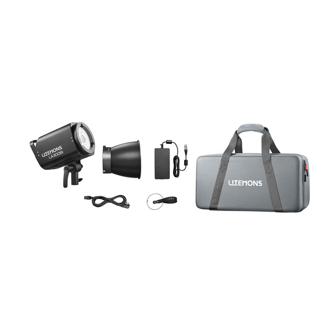 Luz LED Godox Litemons LA300BI Bi-color Kit (Black)