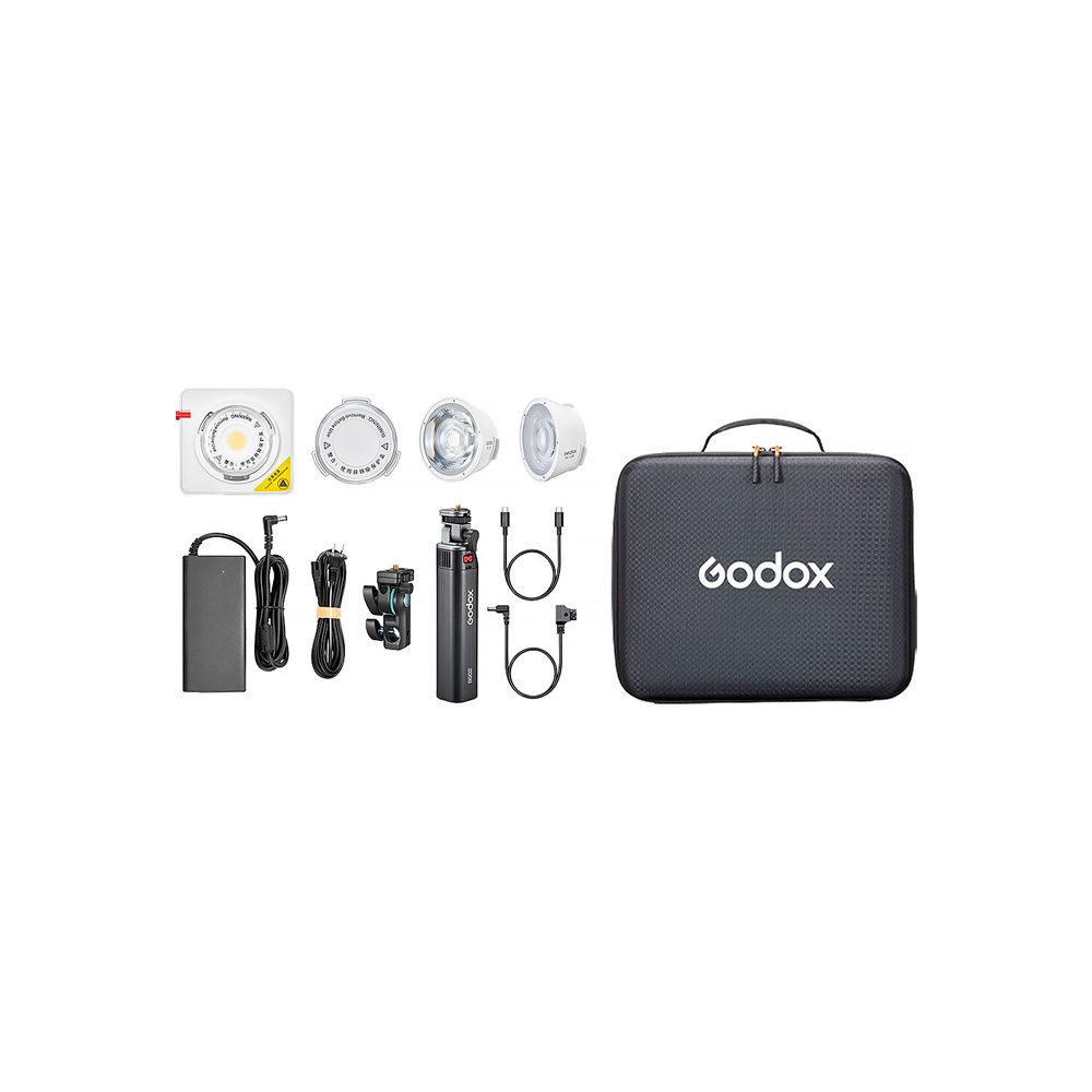 Luz LED Godox ML100R RGB Kit 3  con Power Bank
