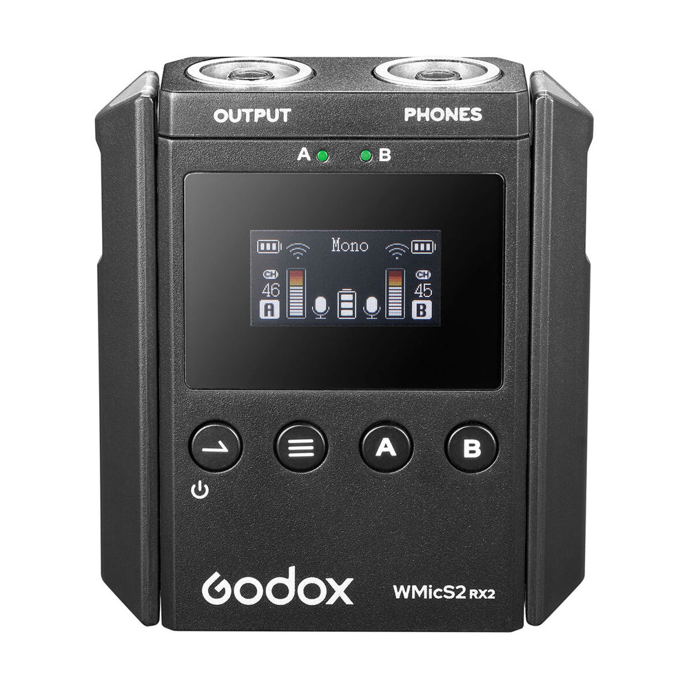 Micrófono Pechero Godox WMICS2 UHF para Cámaras y Celulares