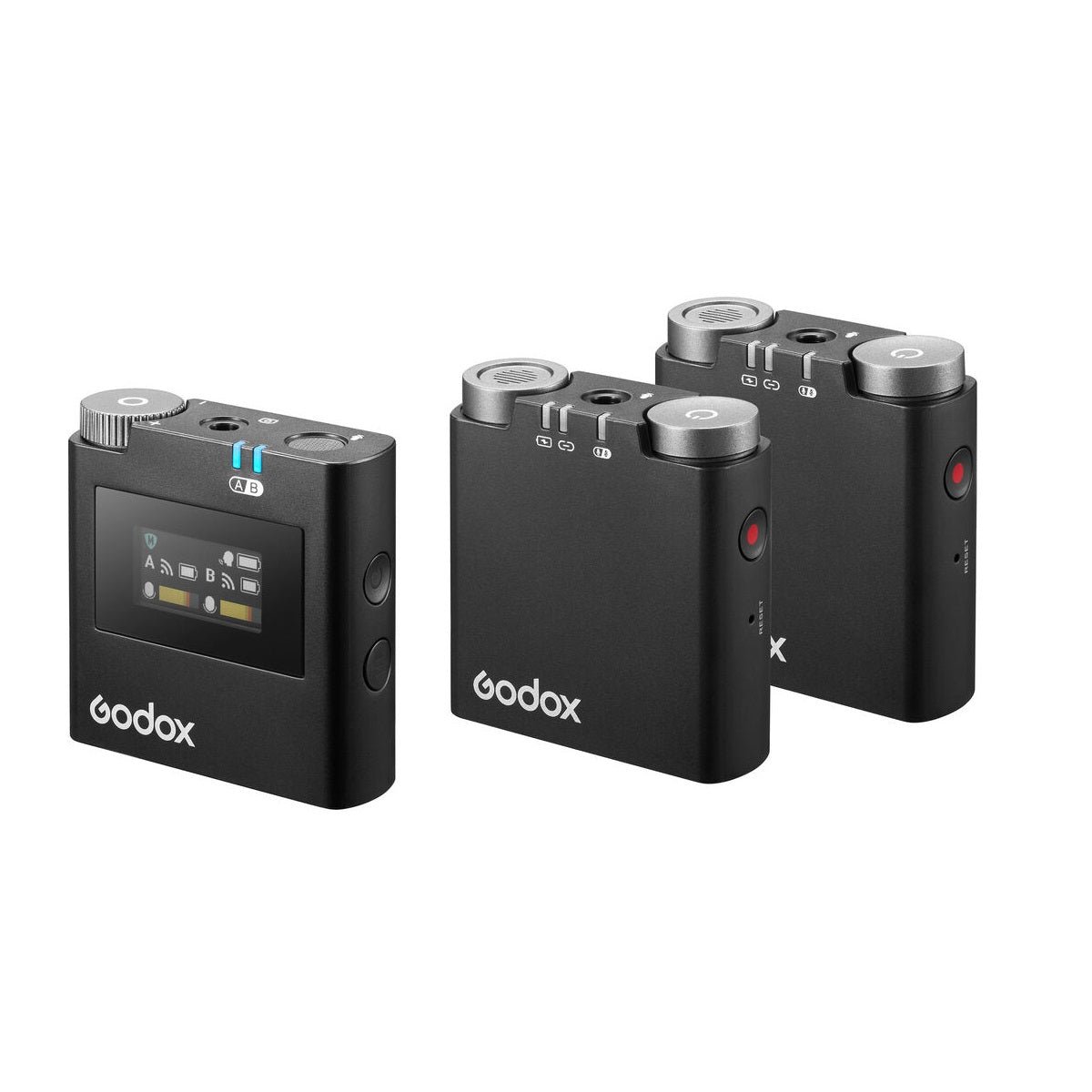 Godox Virso S M2 Sistema de micrófono inalámbrico para 2 personas