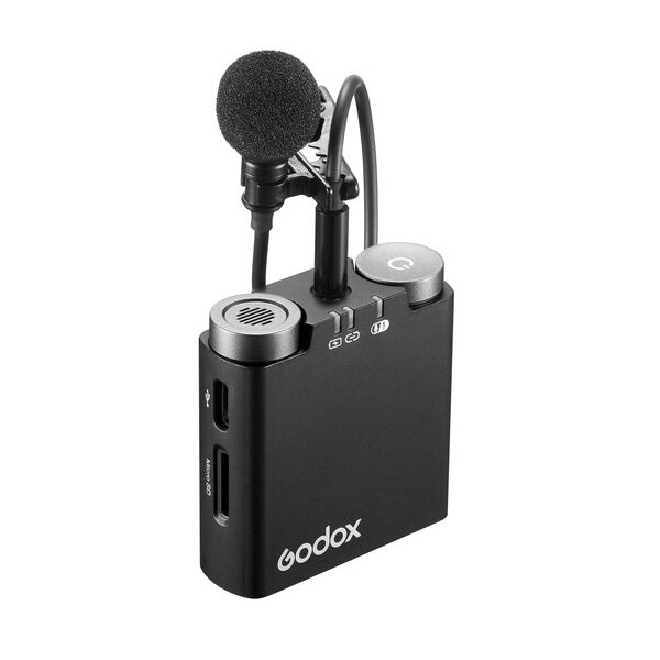 Godox Virso S M2 Sistema de micrófono inalámbrico para 2 personas