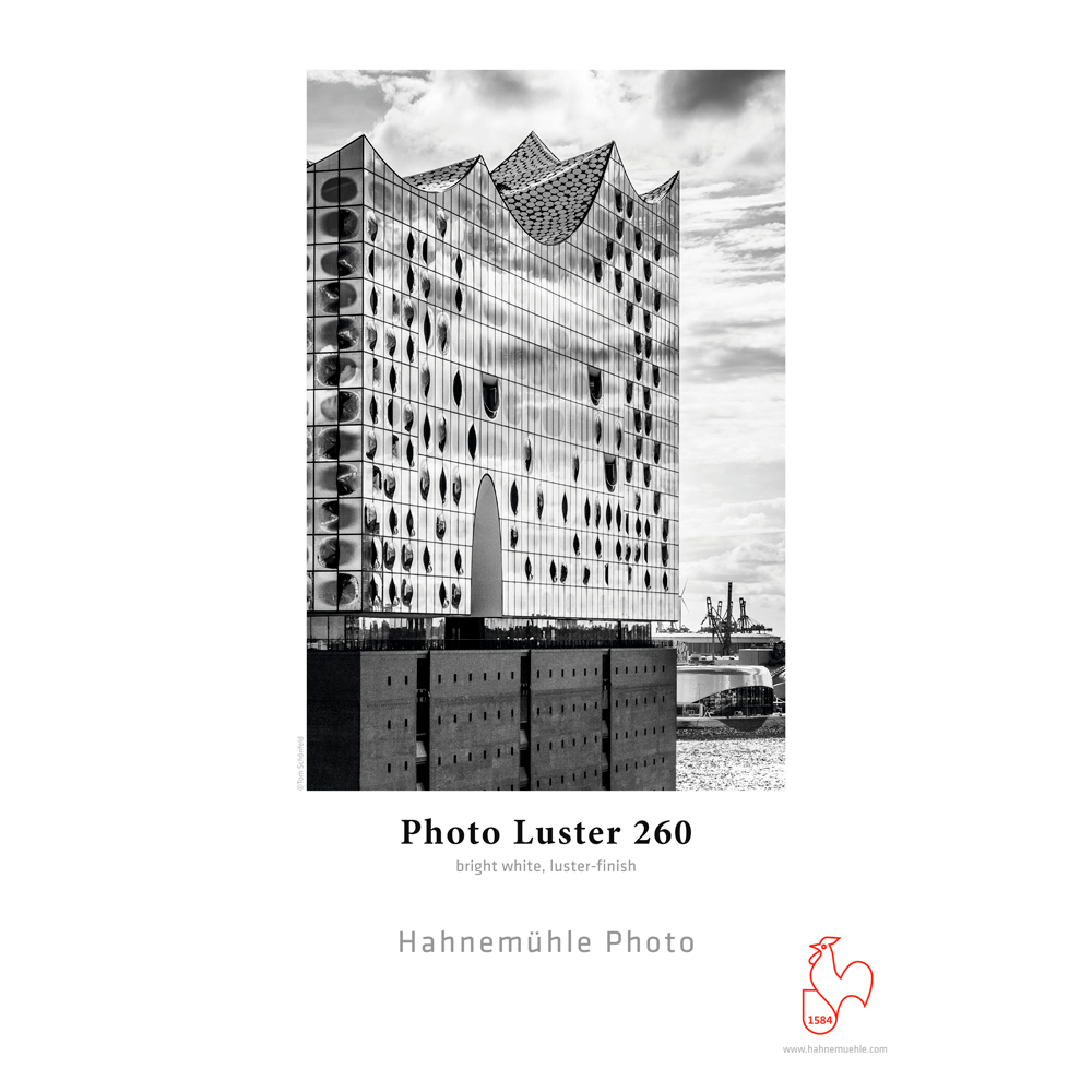 Papel Fotográfico Hahnemühle Photo Media Luster 260 A3+, 25 Hojas