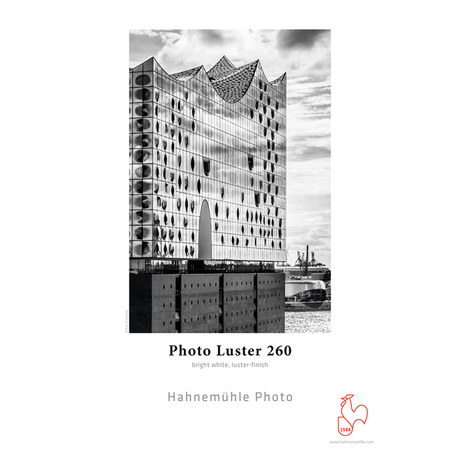 Papel Fotográfico Hahnemühle Photo Media Luster 260 A3+, 25 Hojas