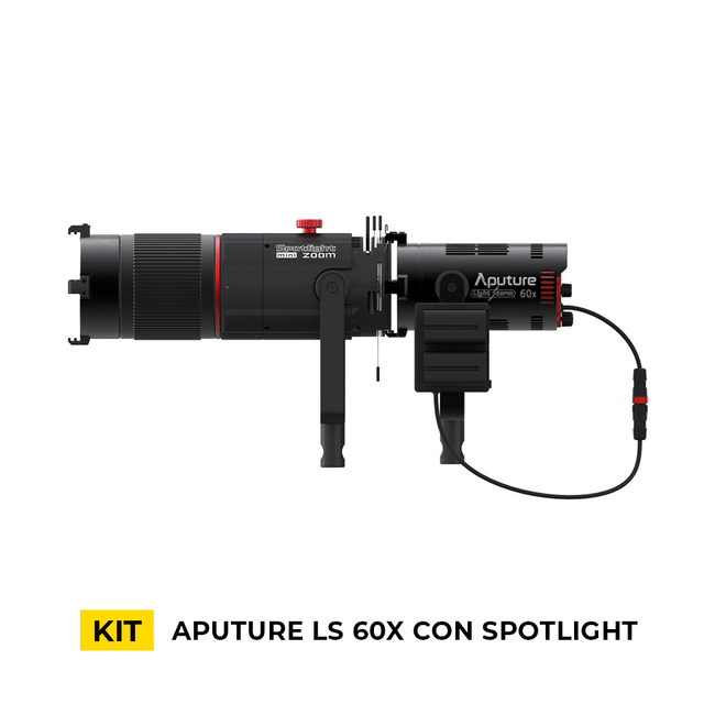 Kit de Luz Led Aputure LS 60X Bicolor con Spotlight