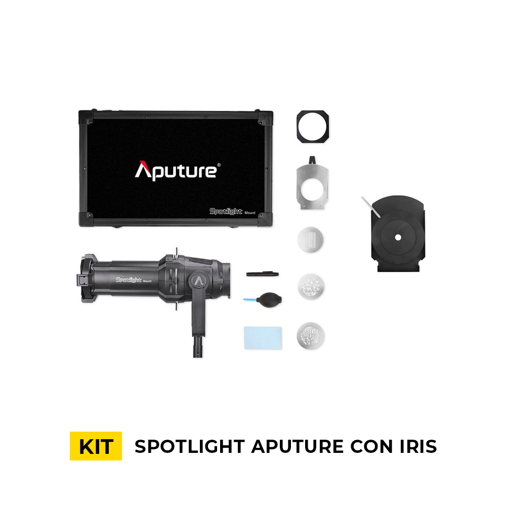 Kit de Spotlight Aputure con Iris