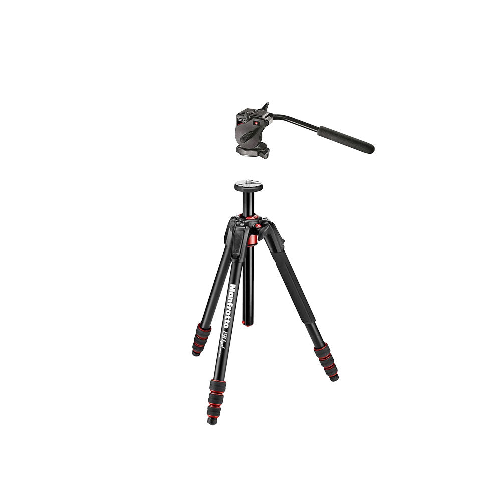 Tripode Manfrotto MT190GOA4TB con Cabeza de Video 700RC2