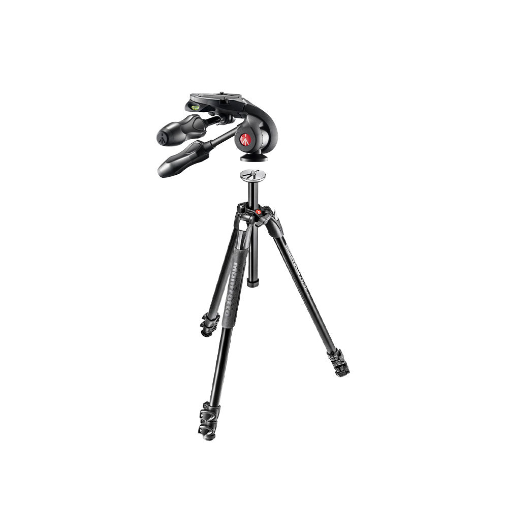 Tripode Manfrotto MT290XTA3 con Cabeza 3-Way MH293D3-Q2